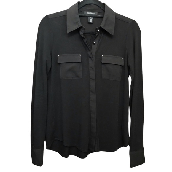 White House Black Market Tops - White House Black Market Black top